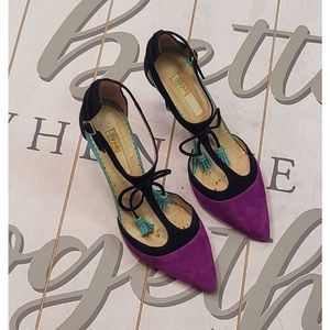 Boden suede pumps size 38.5